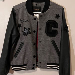 Black Coach Bomber Jacket